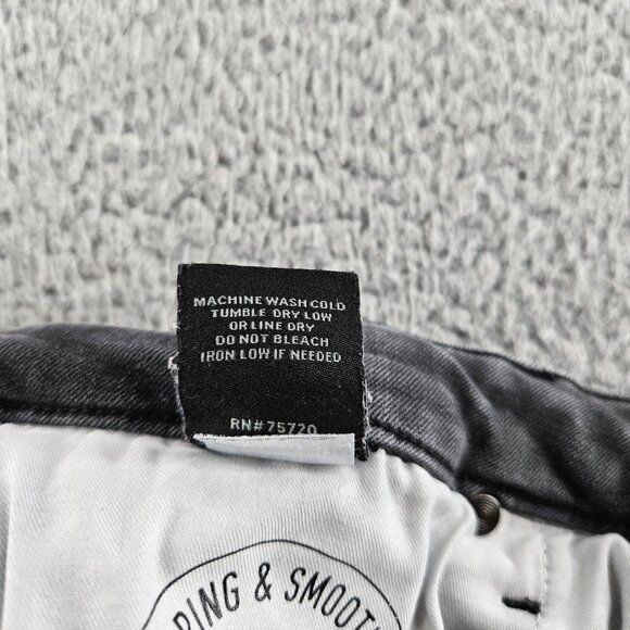 Buckle Black Jeans Womens 30x27 Gray Mid Rise Ankle Skinny Stretch‎ - Picture 5 of 16